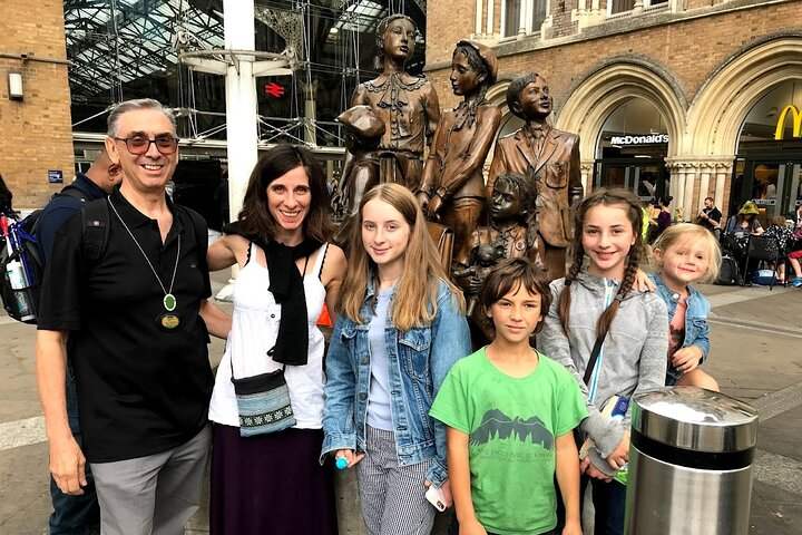 The Kindertransport Memorial at Hope Square.